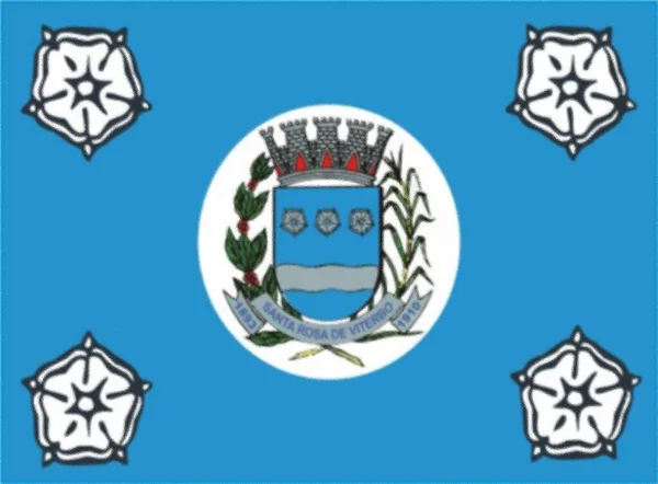 Σημαία Από Santa Rosa Viterbo Υφή Φόντου — Φωτογραφία Αρχείου