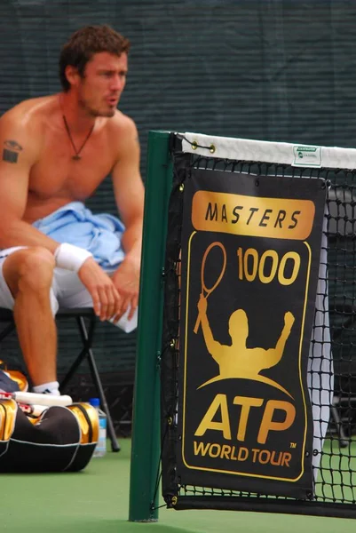 Montreal Agosto Marat Safin Sem Camisa Quadra Montreal Rogers Cup — Fotografia de Stock