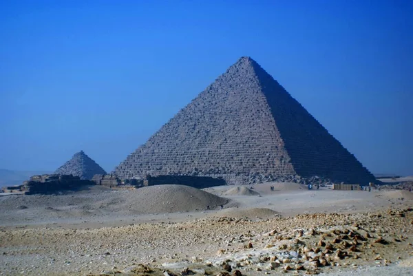 Gran Pirámide Giza También Conocida Como Pirámide Khufu Pirámide Keops — Foto de Stock