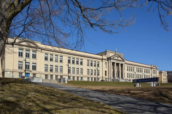 Montreal Quebec Kanada 2020 Das Marianopolis College Ist Quebecs Einzige — Stockfoto