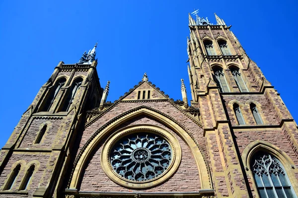 Montreal Canada 2020 Saint James United Church Una Chiesa Patrimonio — Foto Stock