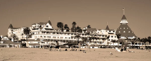 San Diego Usa Abril 2015 Victorian Hotel Del Coronado San —  Fotos de Stock