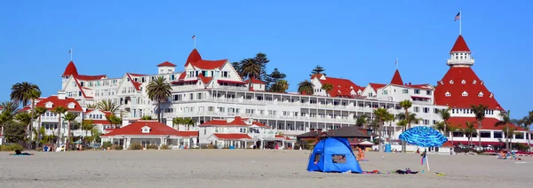 San Diego Usa April 2015 Victorian Hotel Del Coronado San — 图库照片