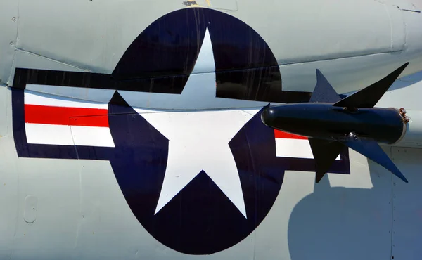 San Diego California Usa 2015 Aircraft Military Insignia Markings Used — Stock Fotó
