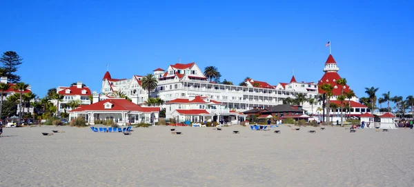 San Diego Usa April 2015 Victorian Hotel Del Coronado San — Stock Photo, Image