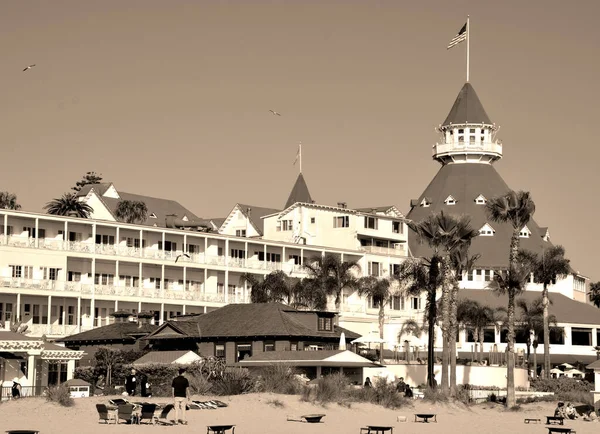 San Diego Usa April 2015 Victorian Hotel Del Coronado San – stockfoto