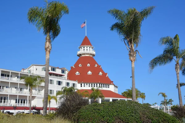San Diego Usa April 2015 Victorian Hotel Del Coronado San — 图库照片