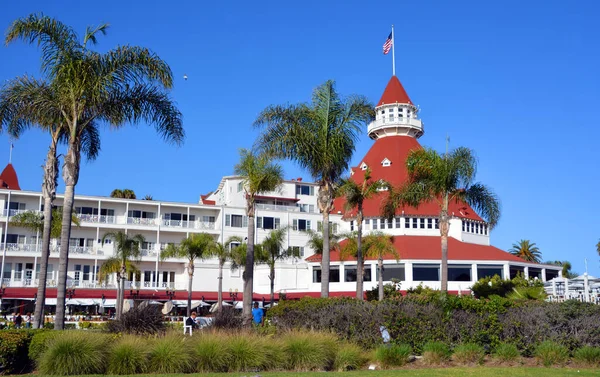 San Diego Usa Abril 2015 Victorian Hotel Del Coronado San —  Fotos de Stock