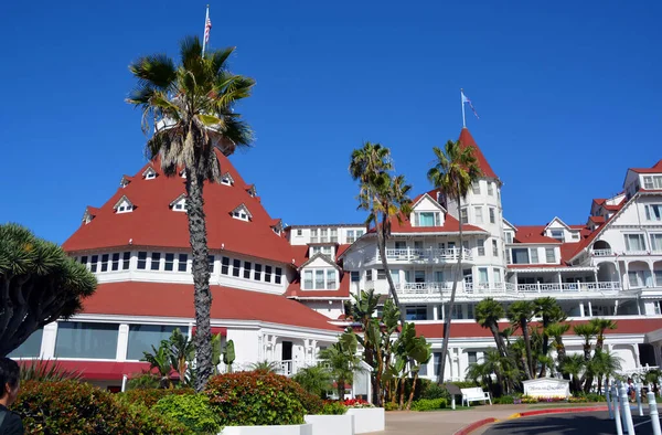 San Diego Usa Abril 2015 Victorian Hotel Del Coronado San — Fotografia de Stock