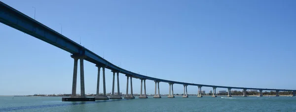 San Diego Abril 2015 Puente Coronado Puente Viga Acero Hormigón — Foto de Stock