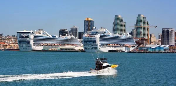 San Diego Usa Aprile 2015 Crown Princess Una Nave Crociera — Foto Stock