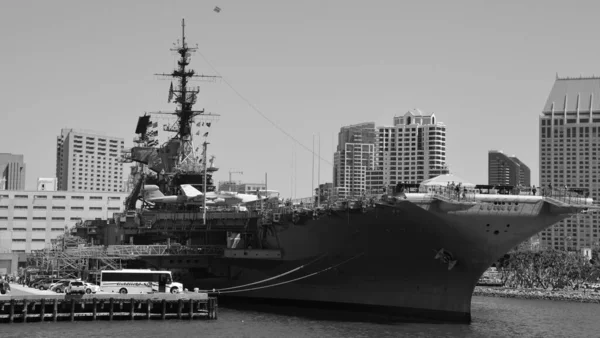 San Diego California Usa 2015 Uss Midway Volt Repülőgép Hordozó — Stock Fotó