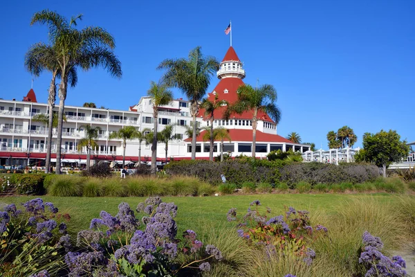 San Diego Usa April 2015 Вікторіанський Готель Дель Коронадо Сан — стокове фото