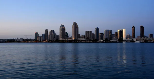 San Diego Usa Április 2015 Éjszaka Downtown San Diego Nyolcadik — Stock Fotó