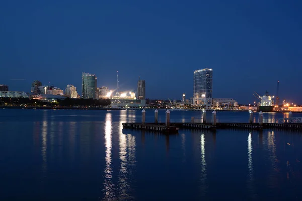 San Diego Usa Abril 2015 Noite Centro San Diego Oitava — Fotografia de Stock