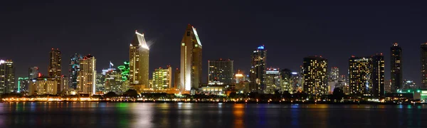 San Diego Usa Április 2015 Éjszaka Downtown San Diego Nyolcadik — Stock Fotó