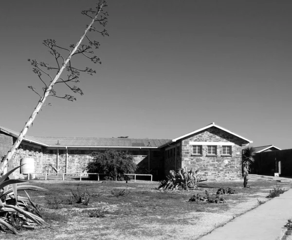 Cape Town South Africa November Robben Island Börtön Helyszíne Ahol — Stock Fotó