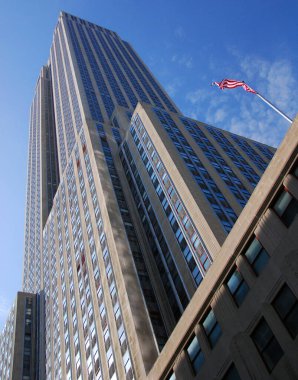 New York, ABD 'de büyük bir gökdelen 