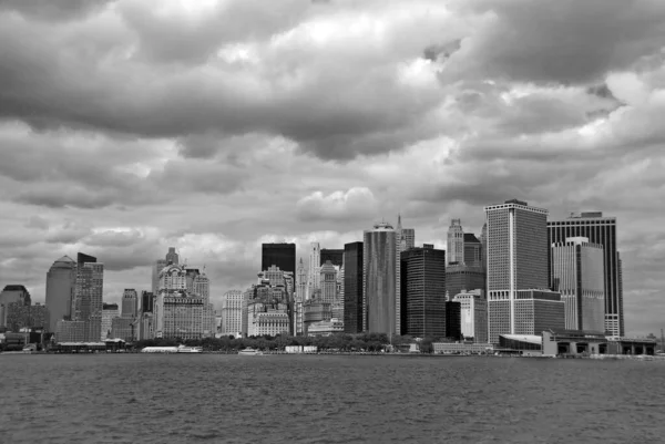 Ciudad Nueva York Skyline Con Rascacielos —  Fotos de Stock