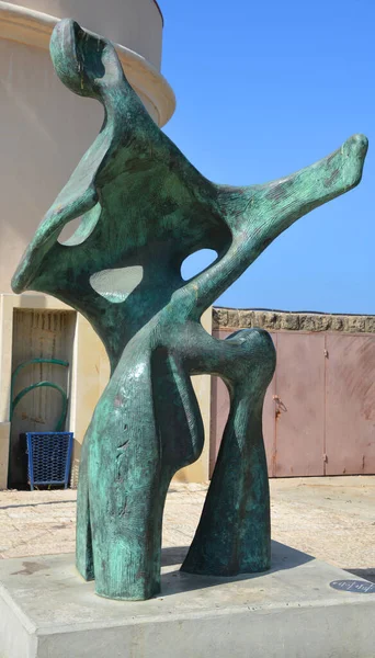 Jaffa Israel 2016 Sculpture Eternal Youth Sculpteur Israélien Origine Canadienne — Photo