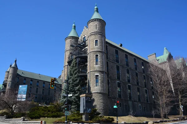 Монреаль Quebec Canada 2020 Старая Архитектурная Часть Королевской Больницы Виктории — стоковое фото
