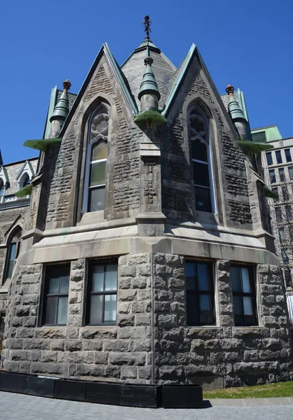 Montreal Quebec Canada 2020 Neben Dem Redpath Library Building Beherbergt — Stockfoto