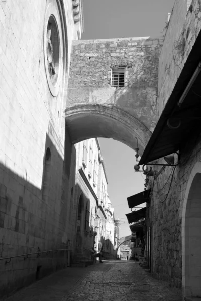 Jerusalem Der Altstadt Von Jerusalem Auf Einem Plateau Den Judäischen — Stockfoto