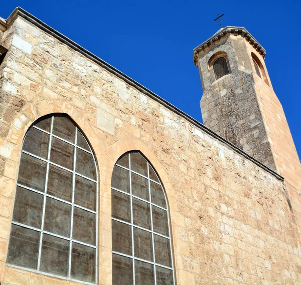 Jerusalem Israel Kirche Der Geißelung Laut Den Evangelien Geißelten Die — Stockfoto