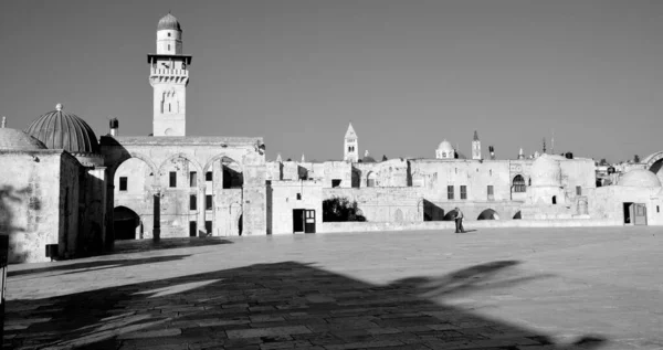 Jerusalem Israel Ashrafiyya Los Lados Oeste Norte Terraza Del Monte — Foto de Stock