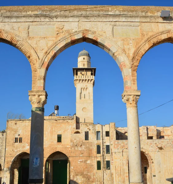 Jerusalem Israel Ashrafiyya Der West Und Nordseite Der Terrasse Des — Stockfoto