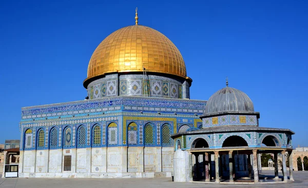 예루살렘 예루살렘에 위치한 예루살렘의 성역으로 알려진 세계에서 종교적 장소중 — 스톡 사진