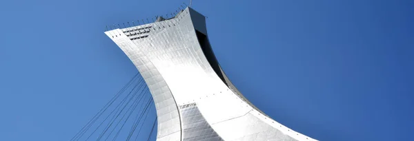 Montreal Canada 2020 Montreal Olympic Stadium Tower Tallest Inclined Tower — Stock Photo, Image