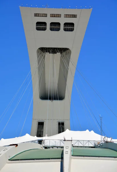 Montreal Quebec Canada 2020 System Infällbara Kevlar Membrantak Den Olympiska — Stockfoto