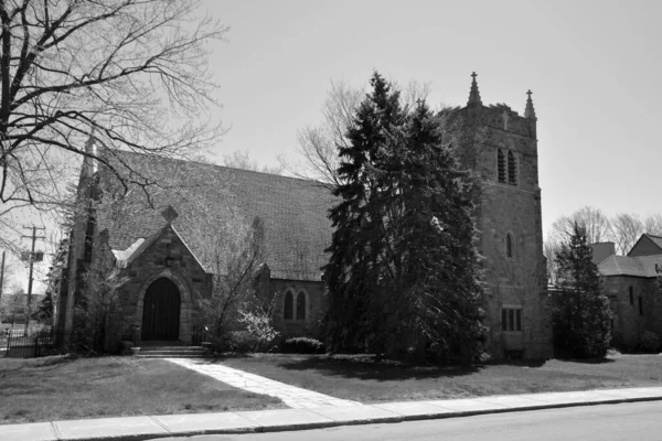 Montreal Canada 2020 Longe Ser Uma Igreja Tradicional Contemporânea Peter — Fotografia de Stock