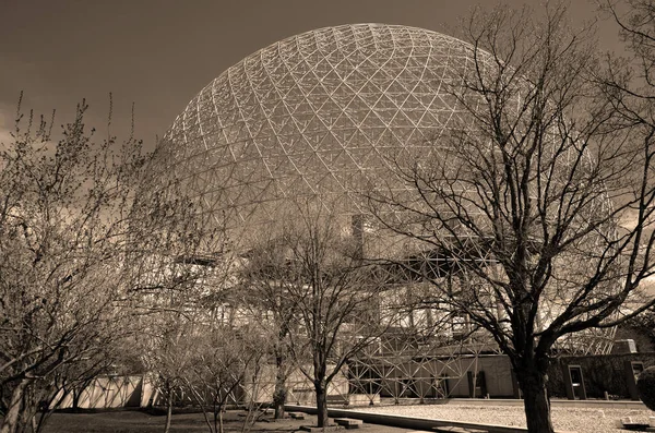 Montreal Canada 2020 Biosfera Museu Montreal Dedicado Meio Ambiente Localizado — Fotografia de Stock