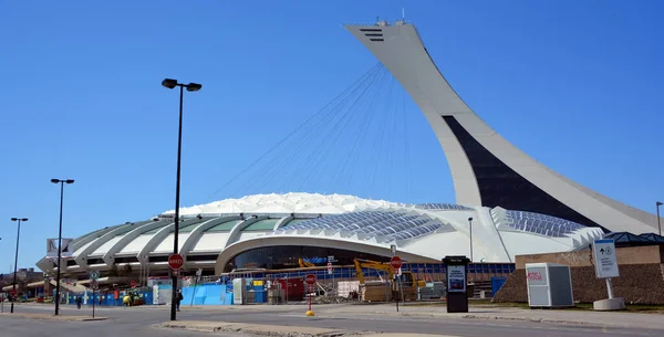 Montreal Καναδα 2020 Πύργος Του Ολυμπιακού Σταδίου Του Μόντρεαλ Είναι — Φωτογραφία Αρχείου