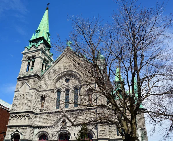 Montreal Quebec Canada 2020 Inrättande Saint Verceil Katolska Församling 1897 — Stockfoto