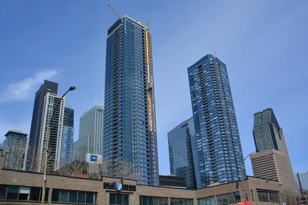 Montreal Quebec Canada 2020 Tour Des Canadiens Condominium Skyscraper Complex — 스톡 사진