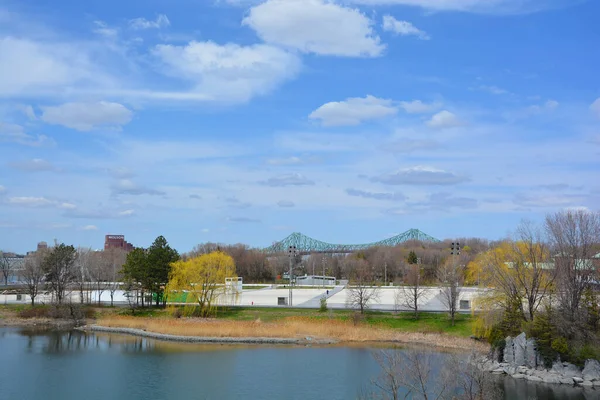 Montreal Kanada 2020 Die Jacques Cartier Brücke Ist Eine Freitragende — Stockfoto