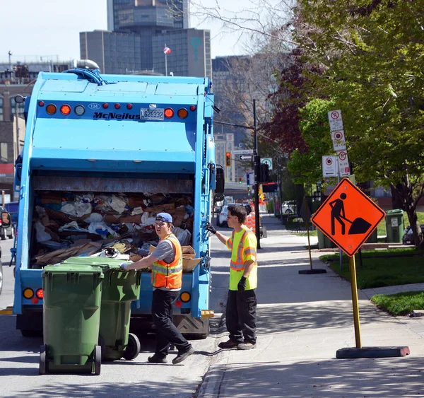 Montreal, Kanada 'da şehir caddesi