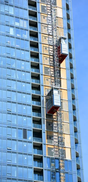 Montreal Quebec Canada 2020 Tour Des Canadiens Condominium Skyscraper Complex — Stock Photo, Image