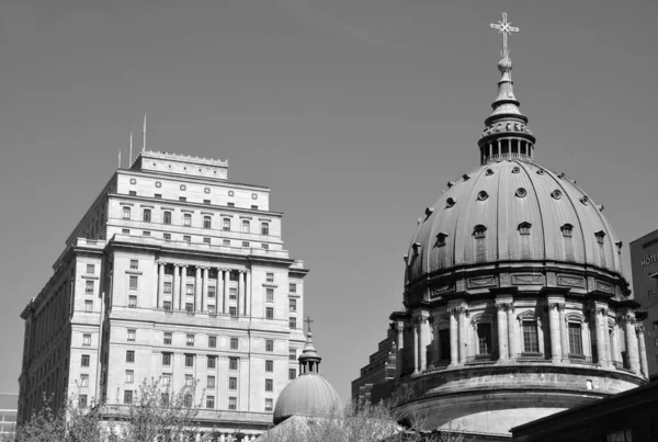 Montreal Quebec Canada 2020 Cathedral Basilica Mary Queen World Montreal — стокове фото