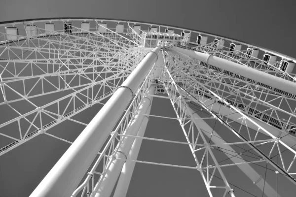 Montreal Canada Grande Roue Montreal Ψηλότερος Τροχός Λούνα Παρκ Στον — Φωτογραφία Αρχείου