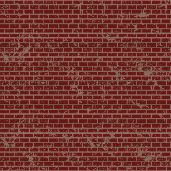Ceglane ściany, czerwone reliefową fakturą, ilustracja tło wektor. — Wektor stockowy
