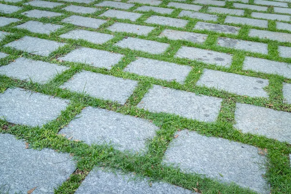Nowoczesna konstrukcja podłogi trawy — Zdjęcie stockowe