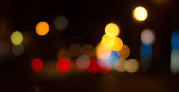 Blurred image of lights