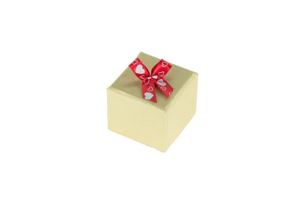 新年礼品盒或圣诞纸框 — 图库照片
