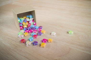 kağıt kat renkli Noel yıldız 