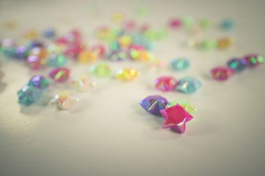 kağıt kat renkli Noel yıldız 