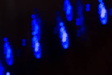 Festival ışıkların bulanık görüntü